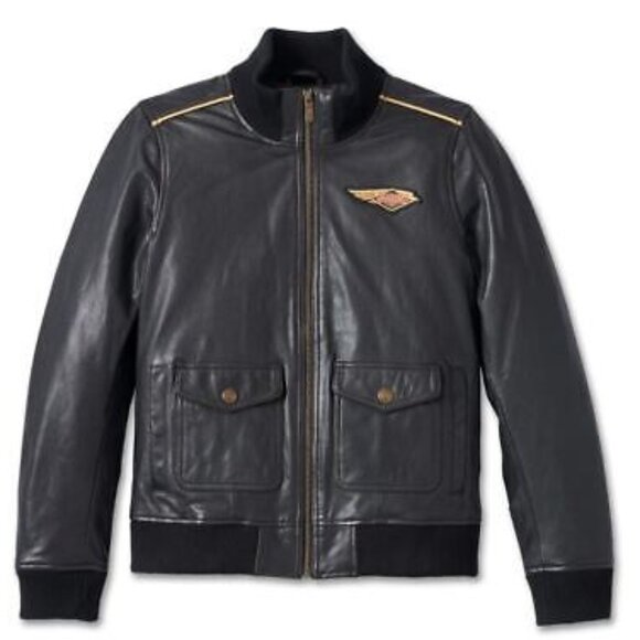 Harley-Davidson 120th Anniversary Bomber Leather Jacket